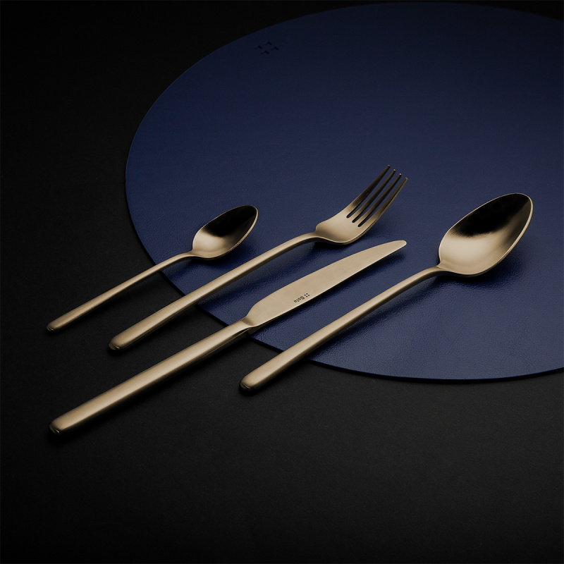Cutlery set 16 pcs Calgary champagne | Sola