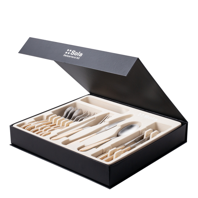 Cutlery set 16 pcs | Gaya Exeter Bistro Maple