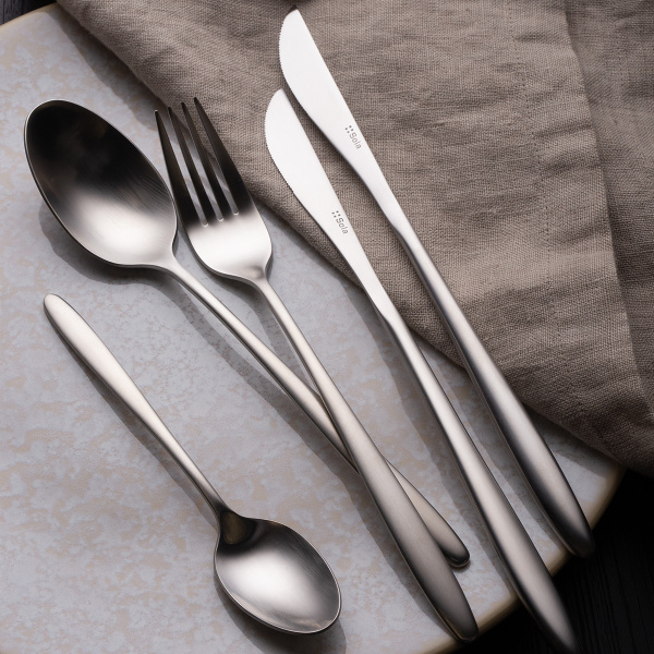 Set posate 16 pezzi Vivo opaco | Sola