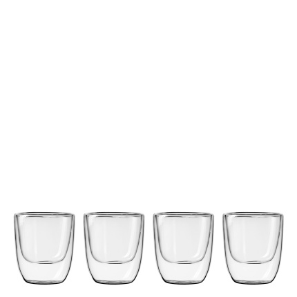 Verre BASIC Glas Double Wall 250 ml - set de 4 pièces