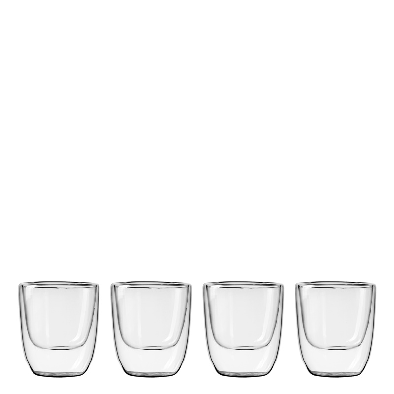 Glas BASIC Glas Double Wall 250 ml - 4er-Set
