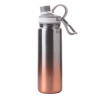 Bottiglia in acciaio inox 850 ml ombre dorata — to Go