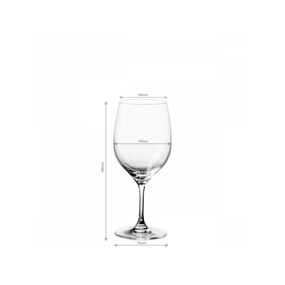 Weißweingläser 310 ml 4er-Set - Anno Glas Lunasol META Glass