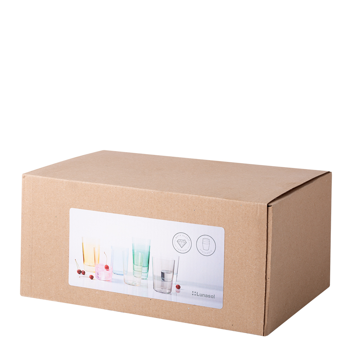 Set di bicchieri per long drink 515 ml Color Mix - 21st Century Glas Lunasol, confezione da 6.