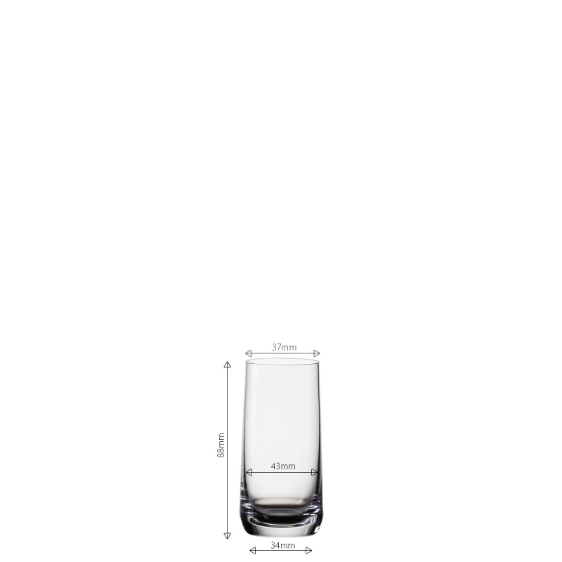 Bicchiere da distillati 50 ml - Univers Glas Lunasol