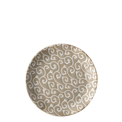 Piatto piano Wavy 20,5 cm | Levante Pearl