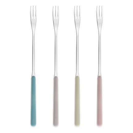 Cheese fondue forks 4 pcs pastel | Gallery Sola