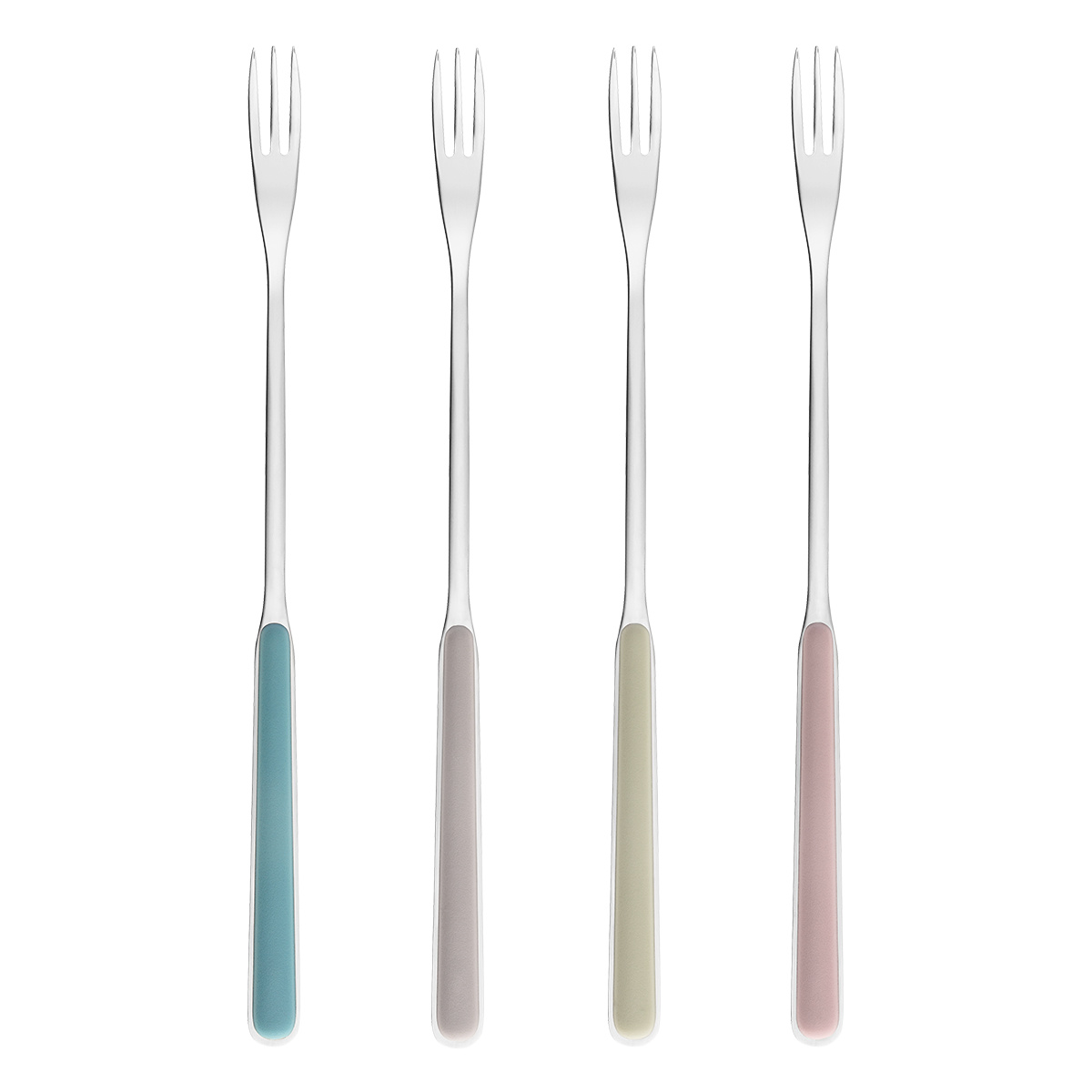 Cheese fondue forks 4 pcs pastel | Gallery Sola