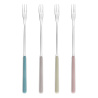 Cheese fondue fork set 4 pcs — Gallery Pastel Mix