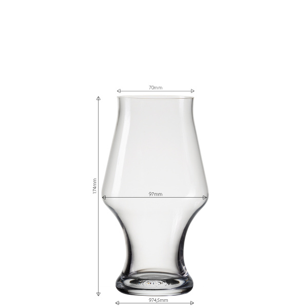 Biergläser 500 ml 4er-Set - Univers Glas Lunasol