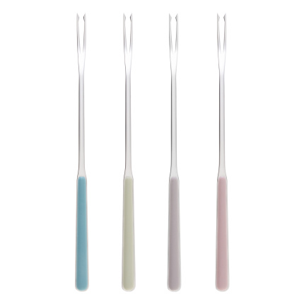 Meat fondue forks 4 pcs pastel | Gallery Sola