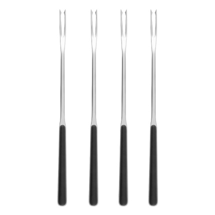 Meat fondue forks 4 pcs black | Gallery Sola