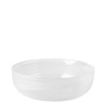Bowl white 21 cm - Elements glass