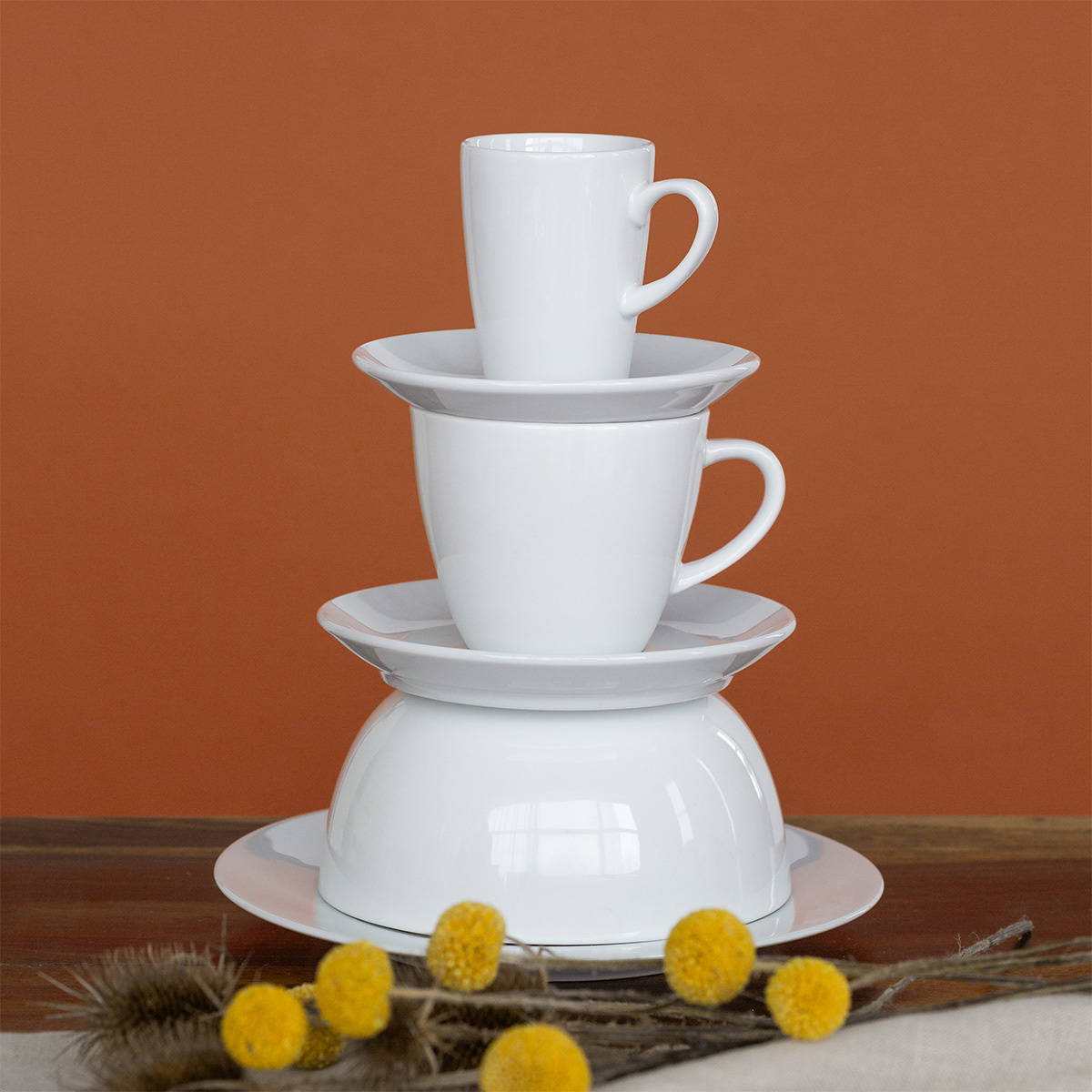 Set da espresso 8 pezzi - Basic