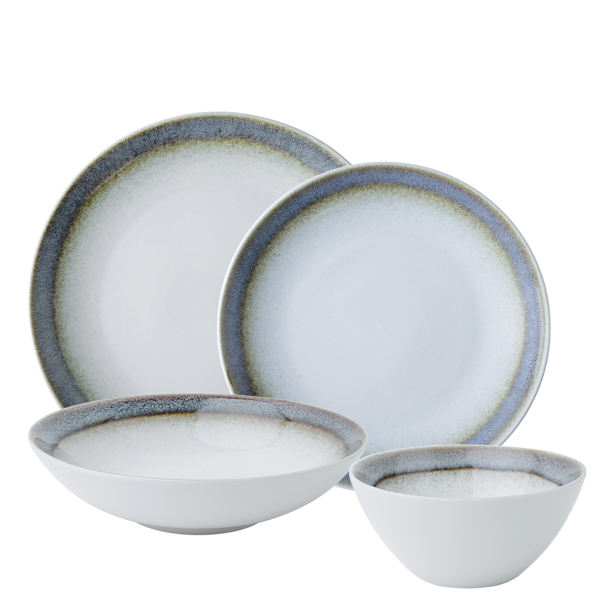 ervice d’assiettes 24 pièces – Gaya Atelier Silom NSV