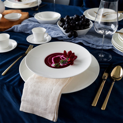 Piatto fondo gourmet 23,5 cm - Premium Platinum Line