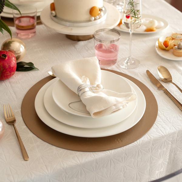 Servizio in porcellana 19 pezzi – Premium Platinum Line