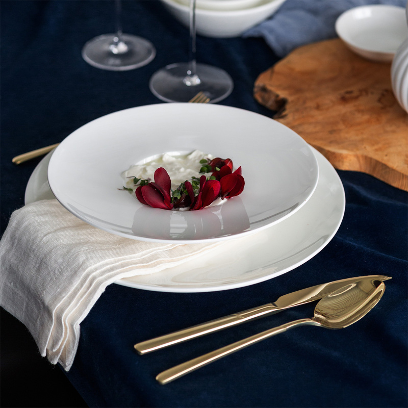 Piatto fondo gourmet 23,5 cm - Premium Platinum Line