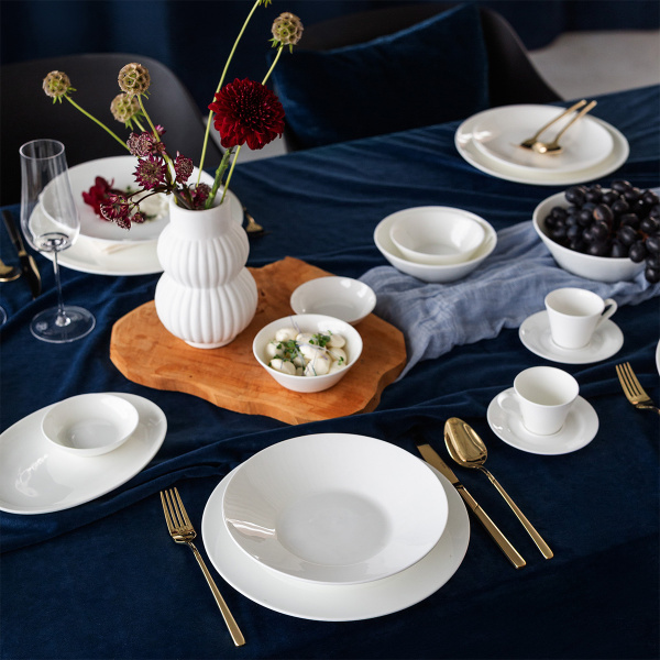 Flacher Teller 28 cm - Premium Platinum Line