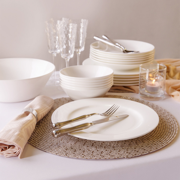Porzellan-Set 19-tlg. – Premium Platinum Line