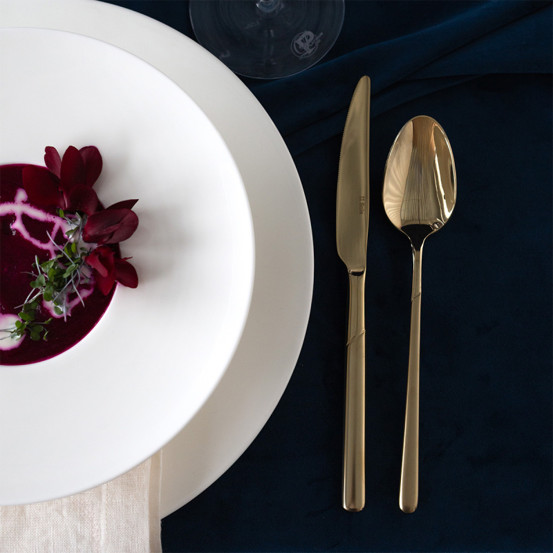 Piatto fondo gourmet 23,5 cm - Premium Platinum Line