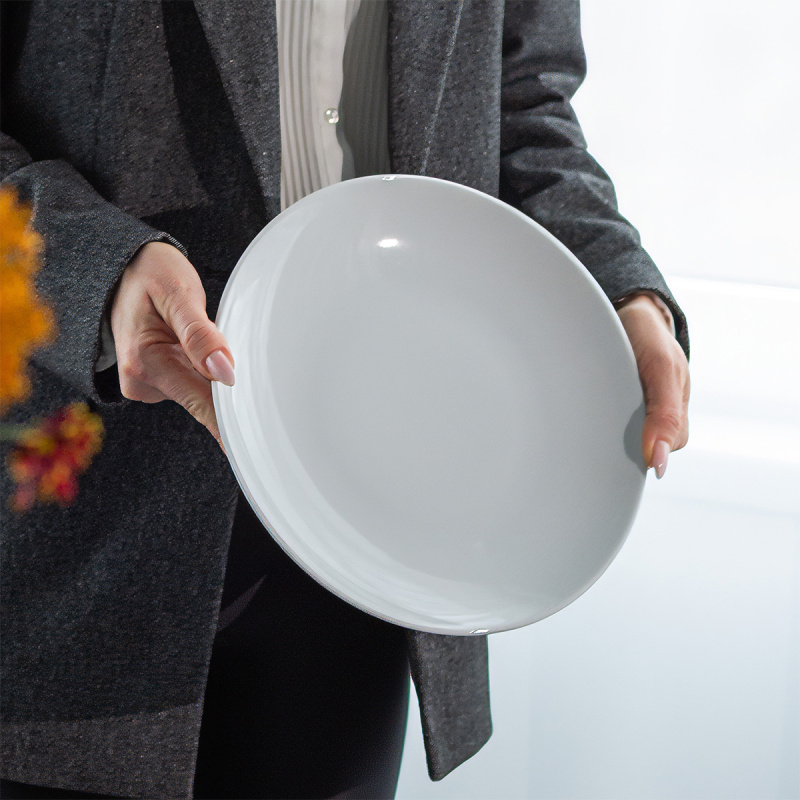 Dinner plate 28 cm Chic Weiss | Lunasol