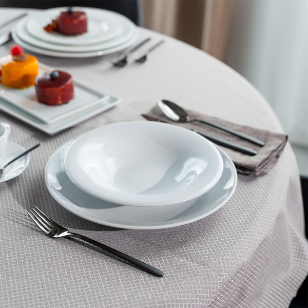 Dinner plate 28 cm Chic Weiss | Lunasol
