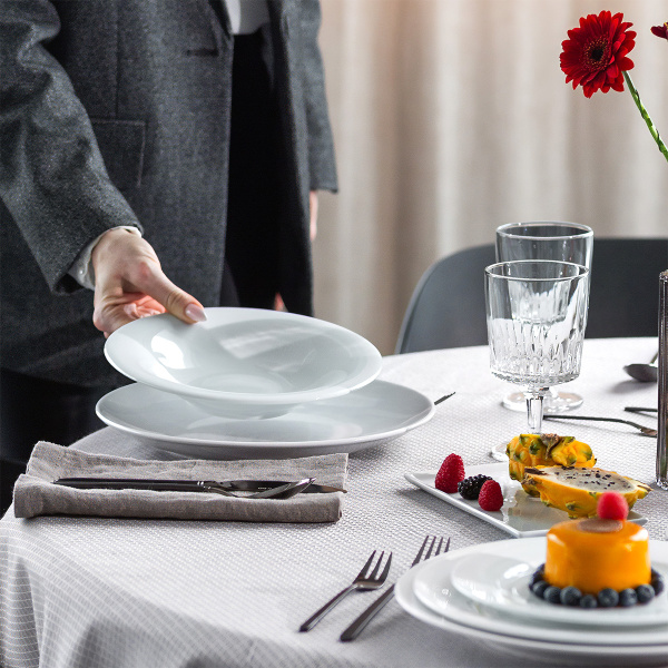 Dinner plate 28 cm Chic Weiss | Lunasol