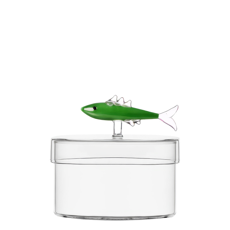 Glass jar with green sardine | Ichendorf