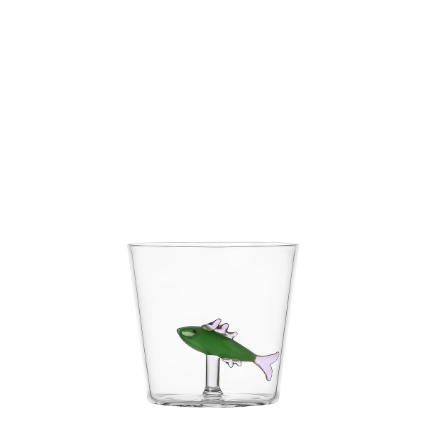Glass with green sardine | Ichendorf
