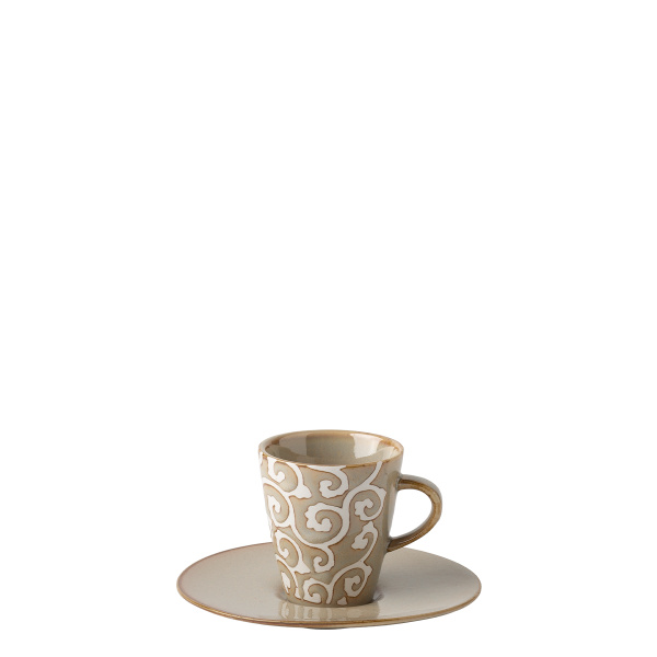 Mokka saucer ø 12,5 cm | Levante Pearl