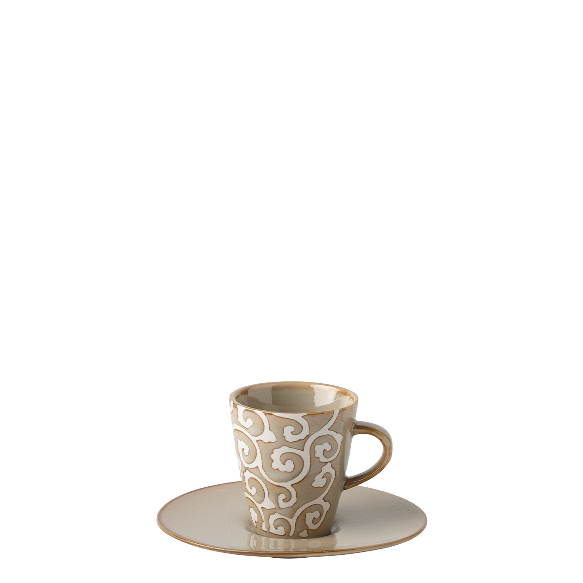 Mokka saucer ø 12,5 cm | Levante Pearl