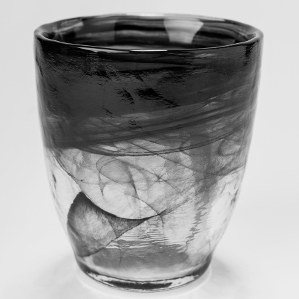 Verre à eau noir 300 ml - Elements Glas