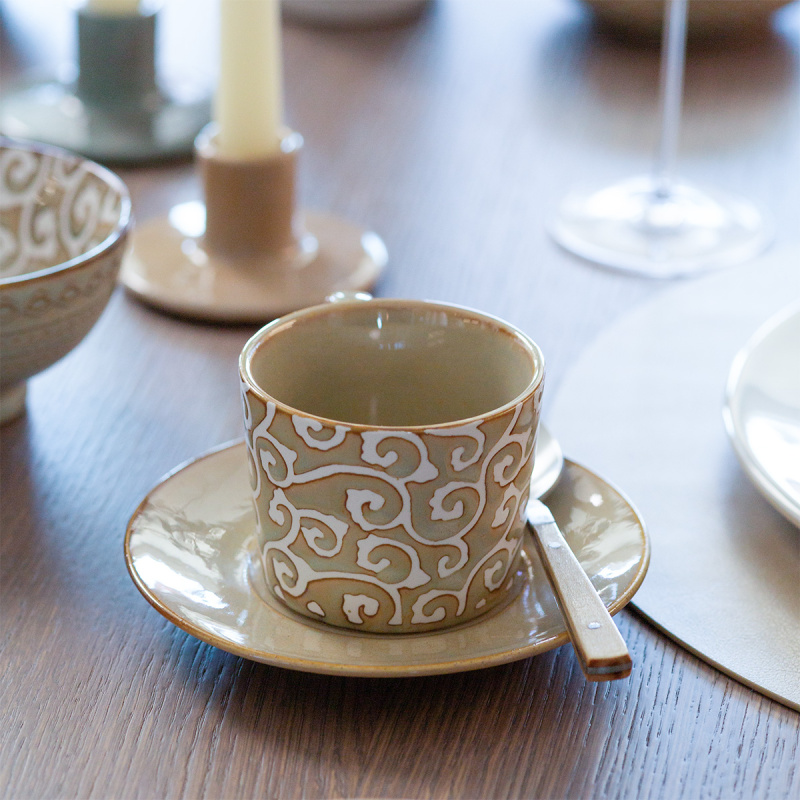 Kaffeeuntertasse ø 14,2 cm | Levante Pearl