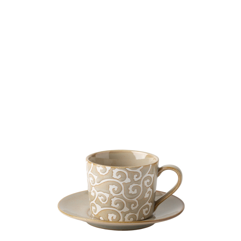 Coffee saucer ø 14.2 cm | Levante Pearl