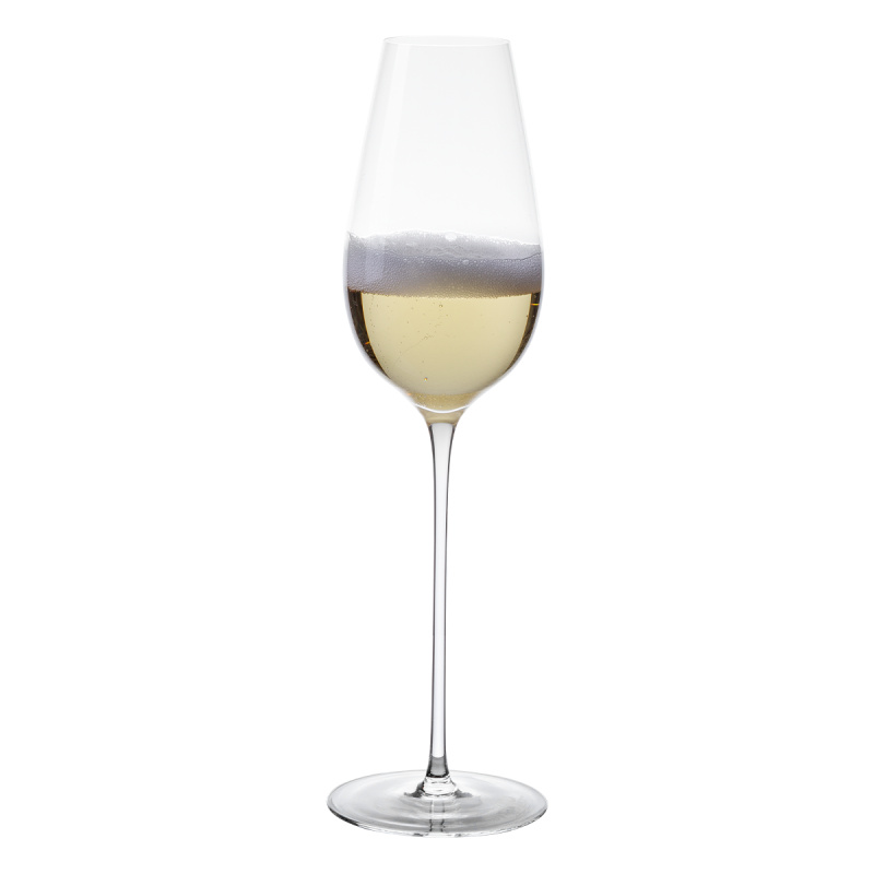 Champagne glasses 300 ml set of 2 - FLOW Glas Platinum Line