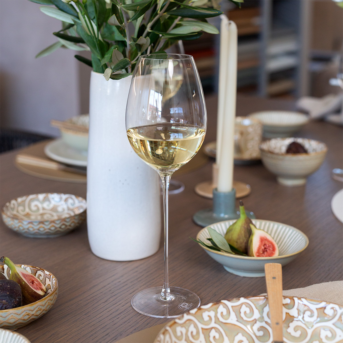 Weißweingläser 280 ml Set 2 Stk. - FLOW Glas Platinum Line