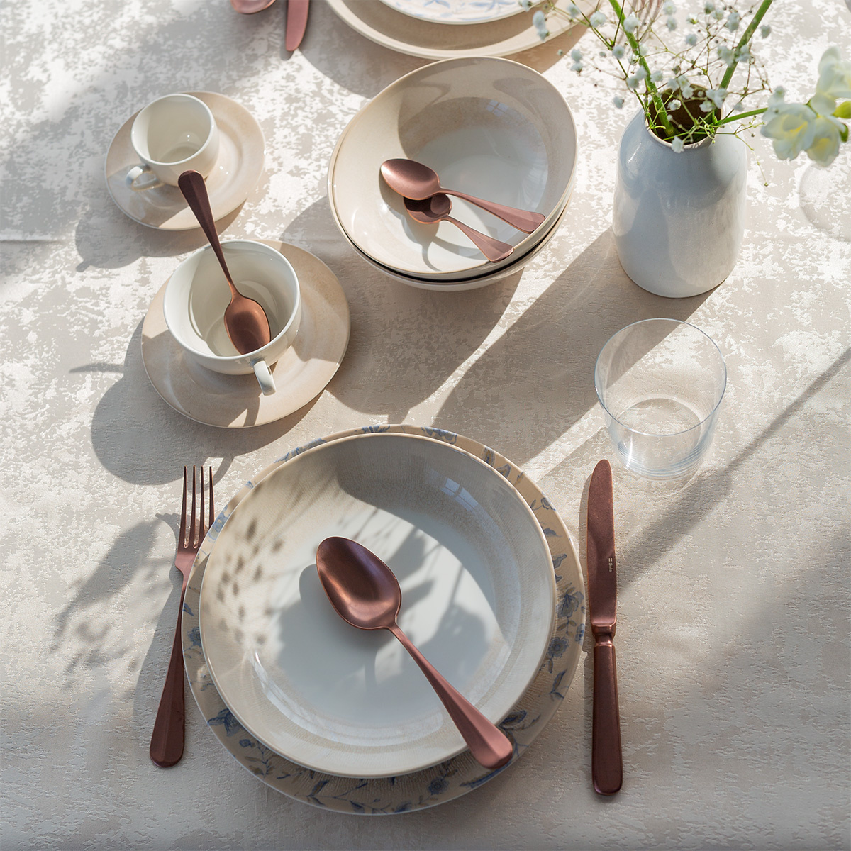Set de 4 bols | Elements Vulcano Sand