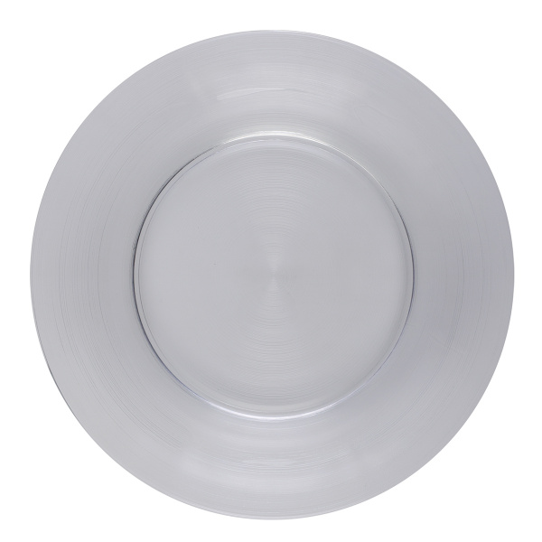 Dinner plate 27 cm set of 4 - Basic Chic Glas