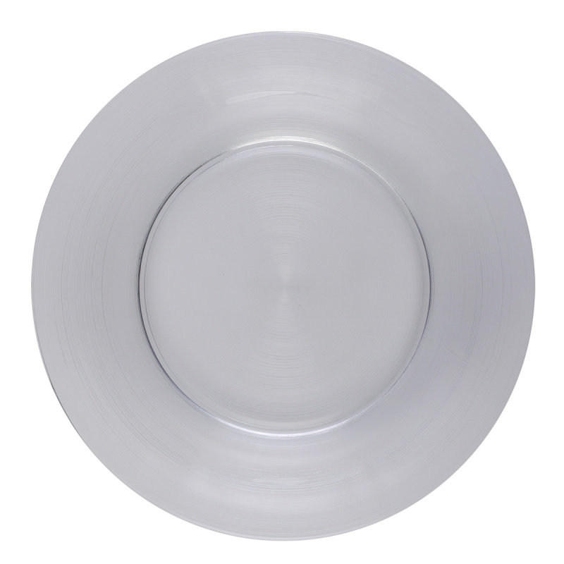 Speiseteller 27 cm 4er-Set - Basic Chic Glas