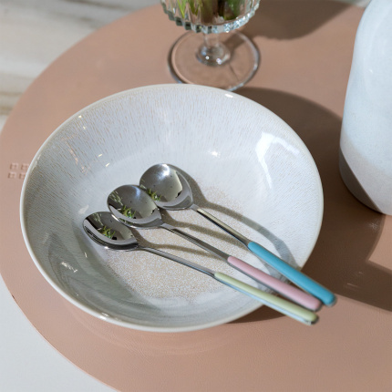 Set 4 cucchiaini da latte/limonata - Gallery pastel mix