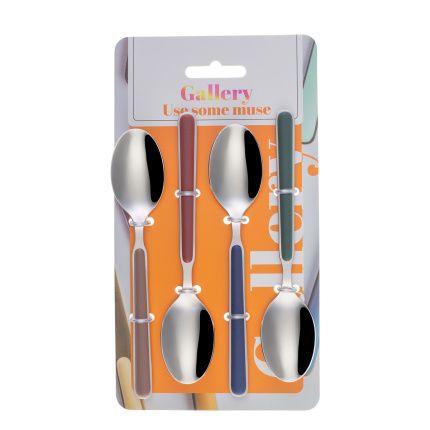 Coffee spoon set 4 pcs - Gallery RGB Mix
