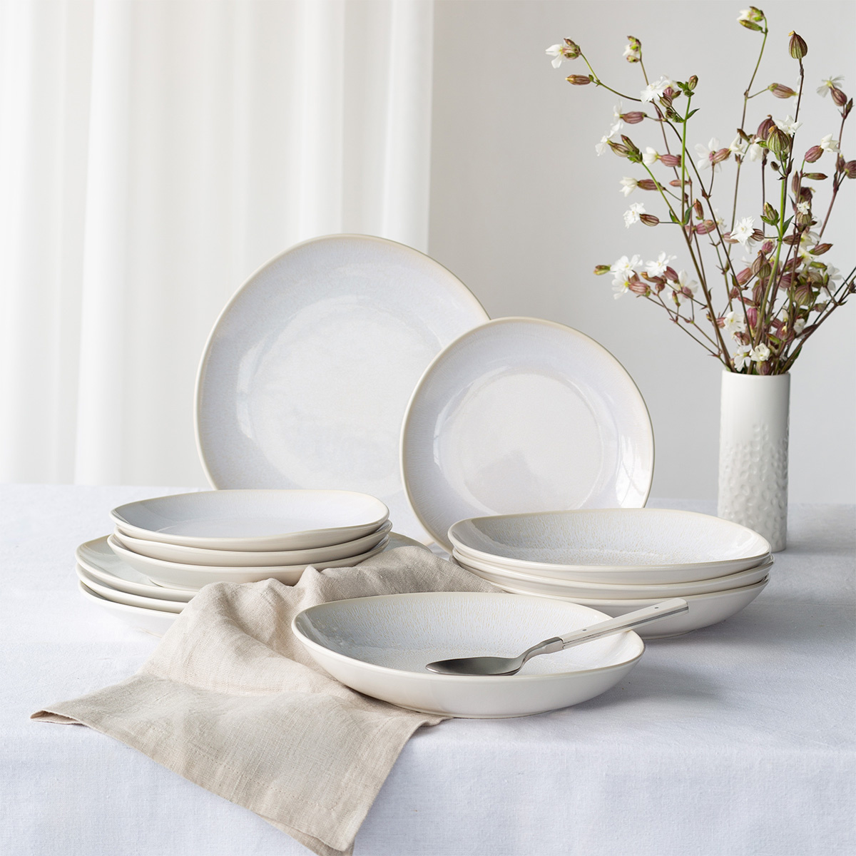 Flacher Teller Coupe 21 cm | Gaya Elements North