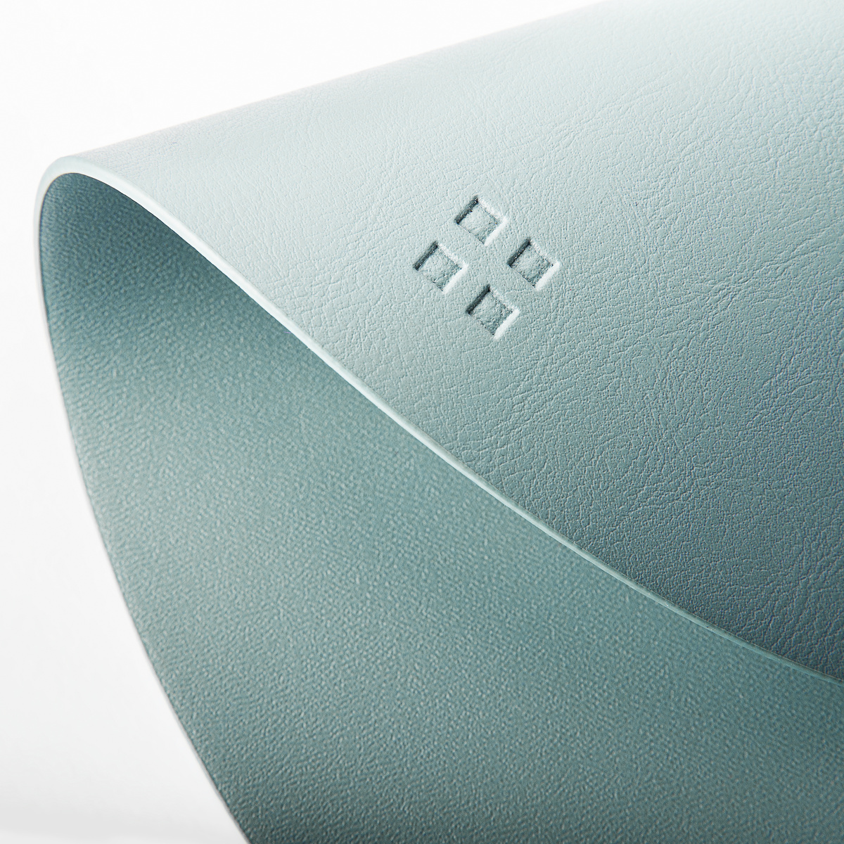 Light blue placemat ø 38 cm – Elements Ambiente
