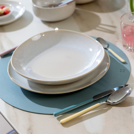Tovaglietta azzurra ø 38 cm – Elements Ambiente