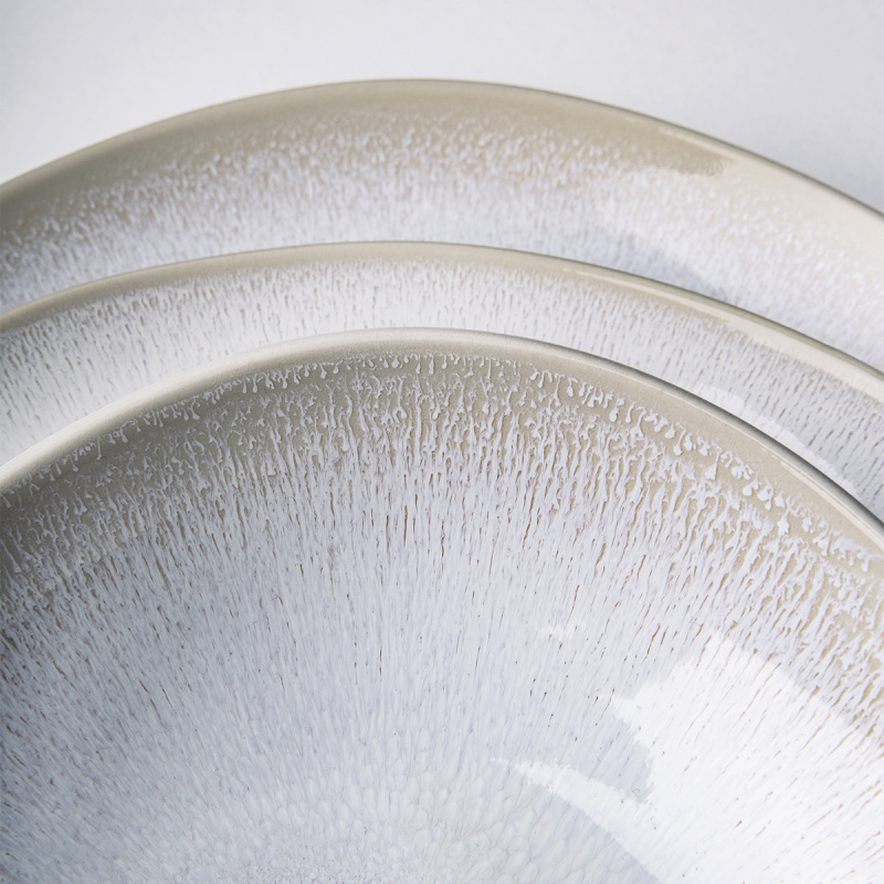 Set di piatti in ceramica 12 pz – Elements North Organic