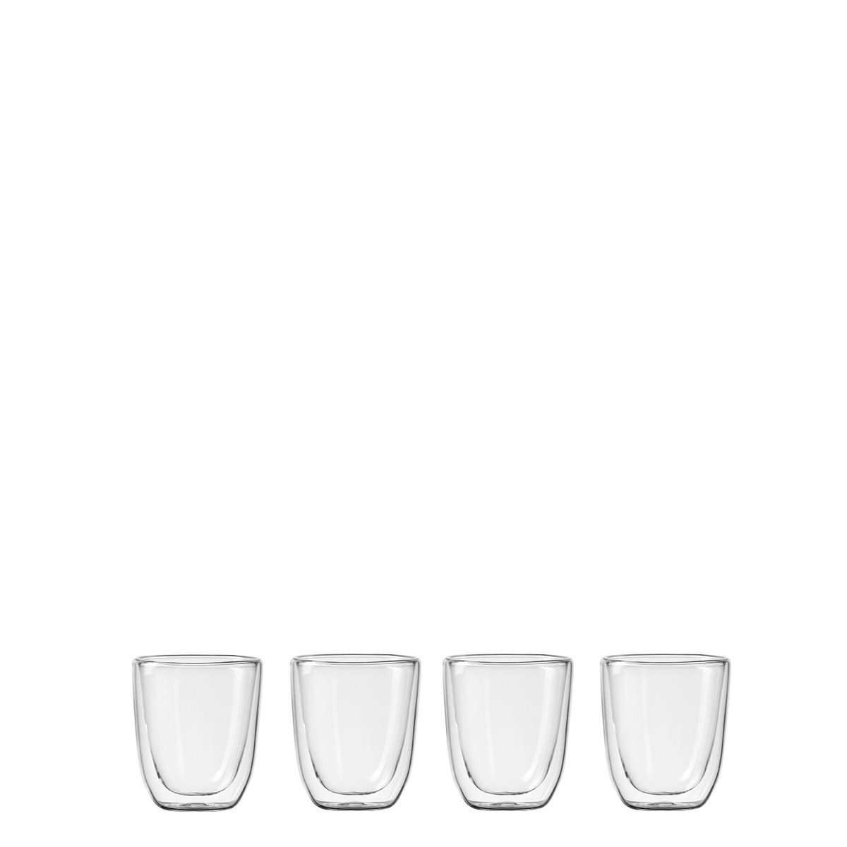 Glass BASIC Glas Double Wall 190 ml - set of 4