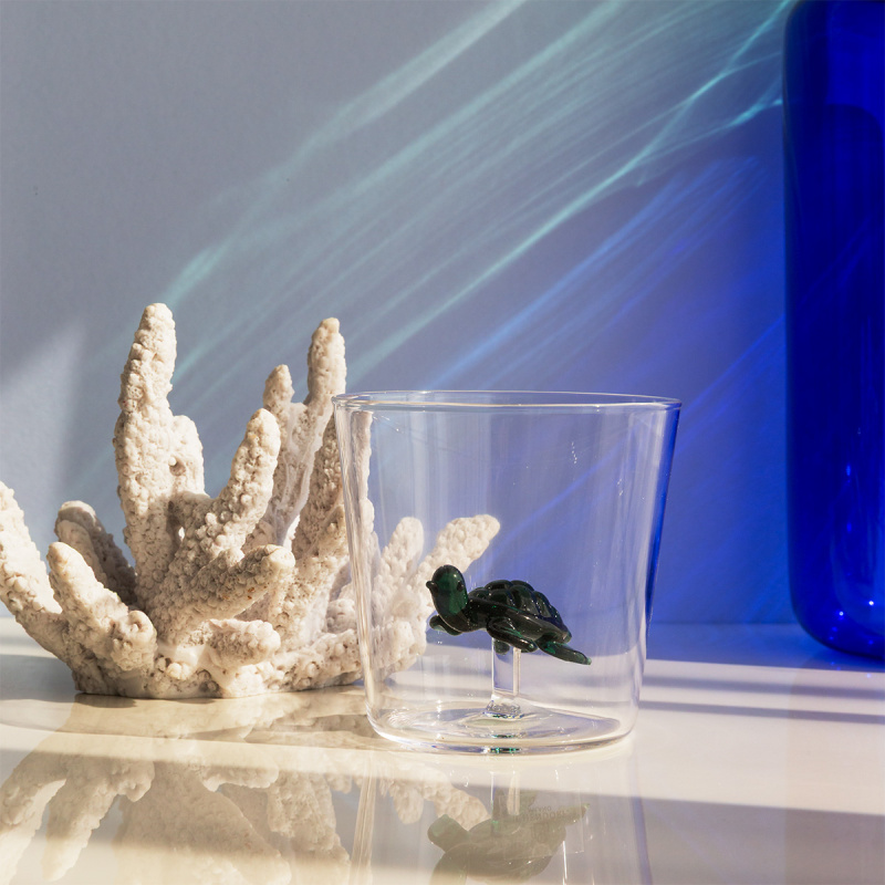 Glas mit Schildkröte | Ichendorf