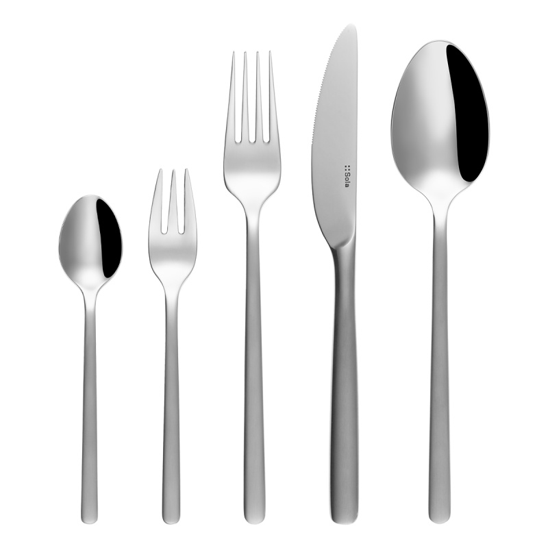 Set di posate 60 pezzi — Cleo opaco
