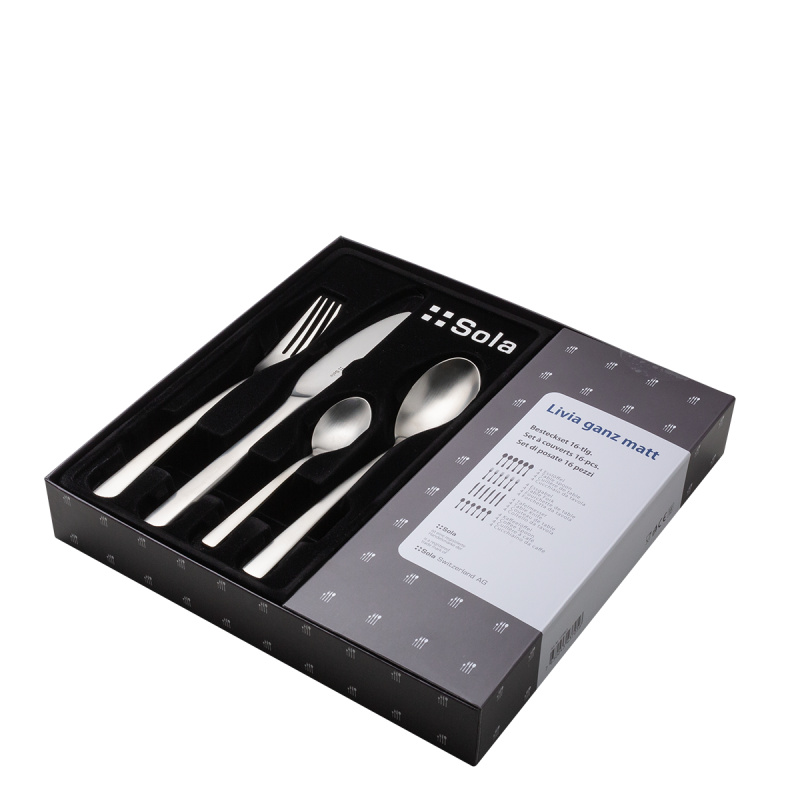 Set di posate 16 pezzi – Livia opaco